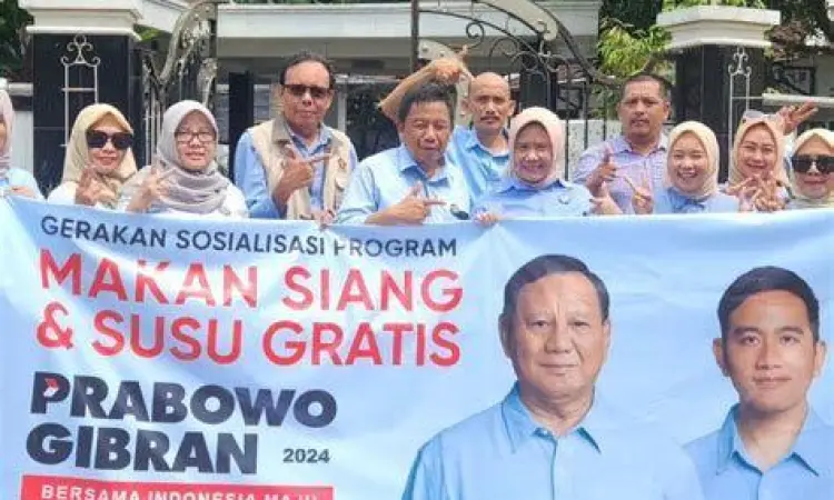 Program Unggulan Kampanye Program makan siang gratis Prabowo-Gibran