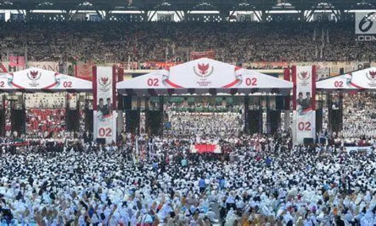 Kampanye akbar Prabowo Sandi di GBK 2019