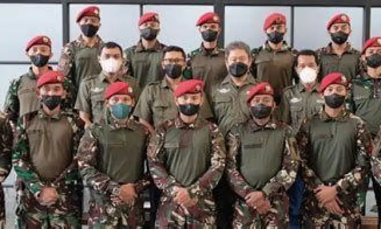 Latihan Kopassus Latihan prajurit Kopassus TNI AD