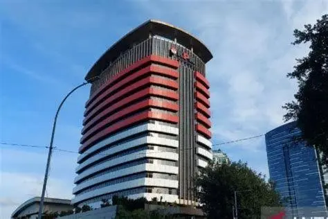 Gedung KPK Jakarta Gedung Komisi Pemberantasan Korupsi sebagai simbol hukum