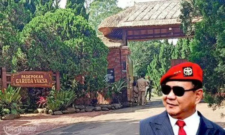 Padepokan Garuda Yaksa Gerbang Padepokan Garuda Yaksa Hambalang