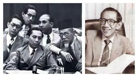 Masa Muda Sumitro Djojohadikusumo Sumitro Djojohadikusumo saat masih muda sebagai delegasi internasional