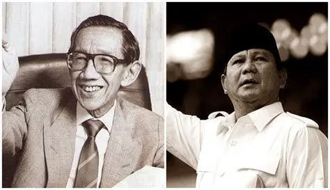 Momen Kedekatan Ayah dan Anak Prabowo Subianto bersama sang ayah Sumitro Djojohadikusumo