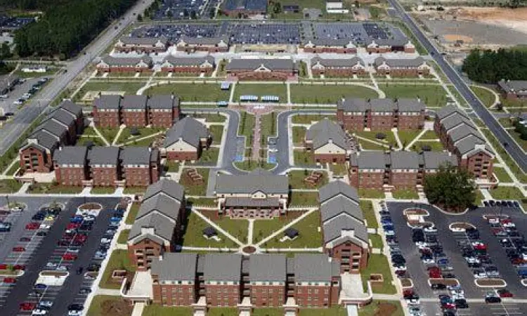 Markas besar militer Fort Bragg di Amerika Serikat