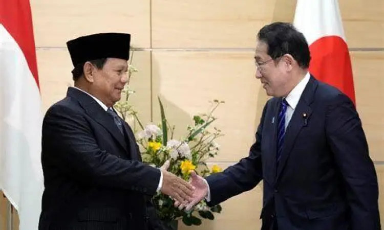 Prabowo Subianto dalam pertemuan diplomatik pertahanan