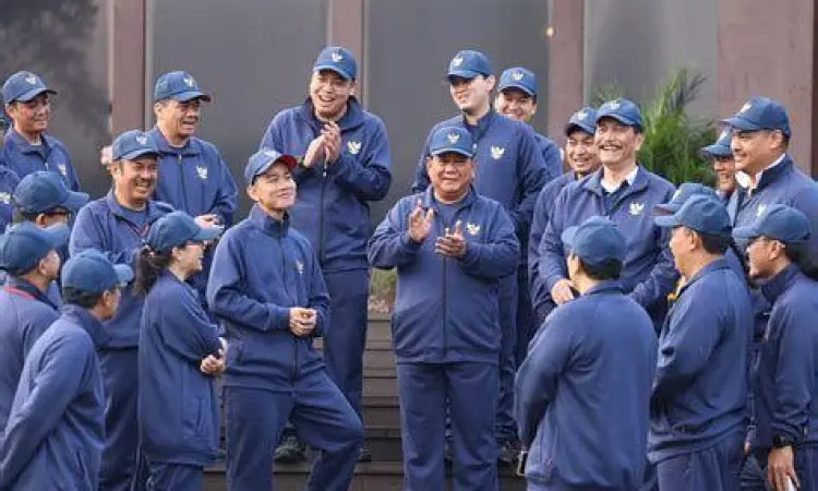 Gebrakan Prabowo dalam pembekalan kabinet di Magelang