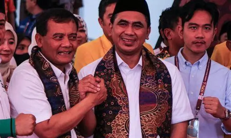 Gibran Rakabuming saat menghadiri acara di Pekalongan