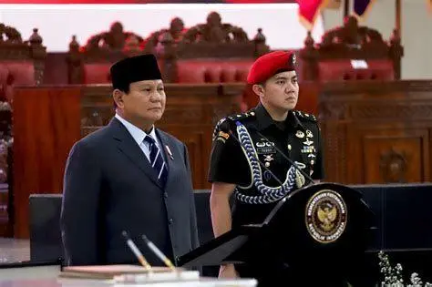 Prabowo Subianto Menhan Prabowo Subianto sebagai Menteri Pertahanan