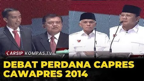 Debat Pilpres 2014 Debat capres antara Prabowo Subianto dan Joko Widodo