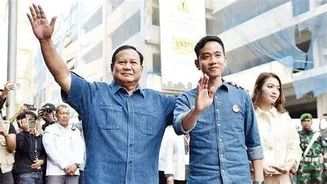 Foto Pelantikan Presiden Momen pelantikan Prabowo Subianto sebagai Presiden Republik Indonesia