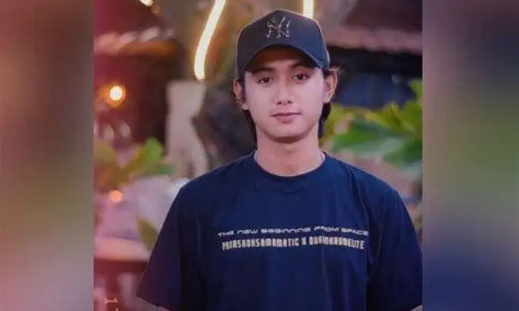 Prabowo Mondardo saat berakting di set sinetron