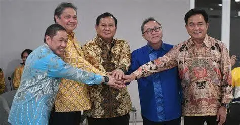Generasi Penerus Koalisi AHY dan Prabowo Subianto dalam rapat koalisi