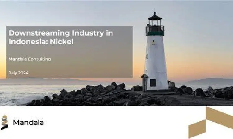 Hilirisasi Industri Indonesia Pabrik pengolahan nikel di Indonesia sebagai bagian dari hilirisasi