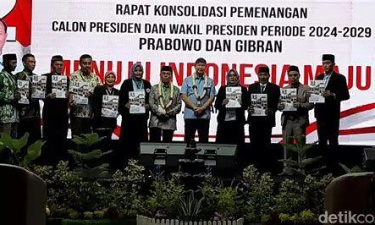 Konsolidasi Strategis TPN Rapat konsolidasi tim sukses Prabowo Gibran