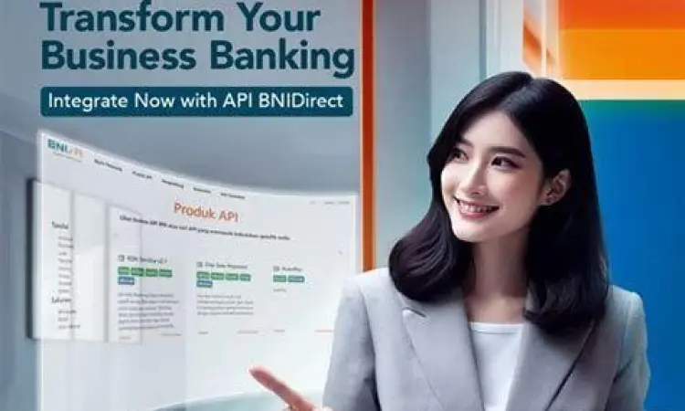 Tampilan dashboard BNI Direct untuk nasabah korporasi