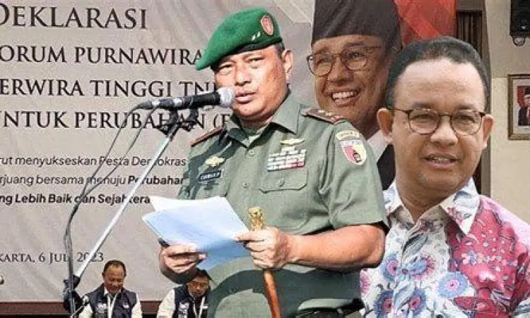 Ediwan Prabowo saat upacara militer