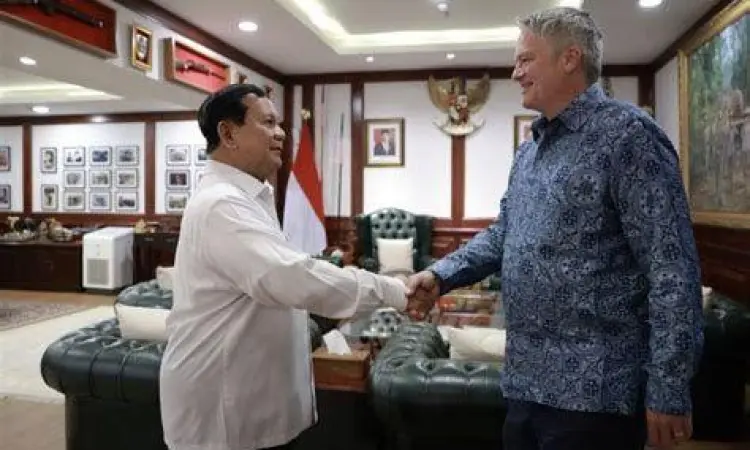 Ediwan Prabowo dalam rapat kementerian