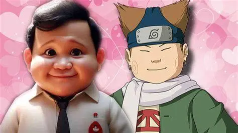 Prabowo Anime Style prabowo subianto versi anime jepang