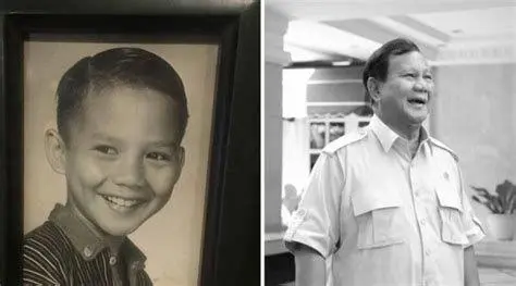 Masa Kecil Prabowo Subianto Foto masa kecil Prabowo Subianto dan keluarga
