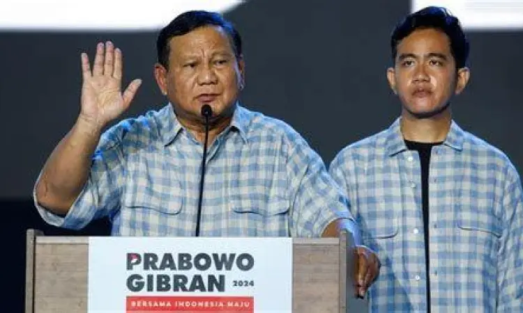 Prabowo Subianto dan Gibran Rakabuming Raka