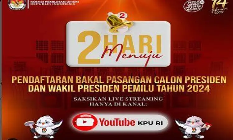 Momen Pengumuman Cawapres Prabowo Prabowo Subianto mengumumkan nama Gibran Rakabuming Raka