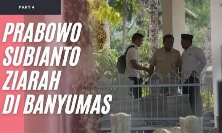 Prabowo Subianto berziarah ke makam kakeknya