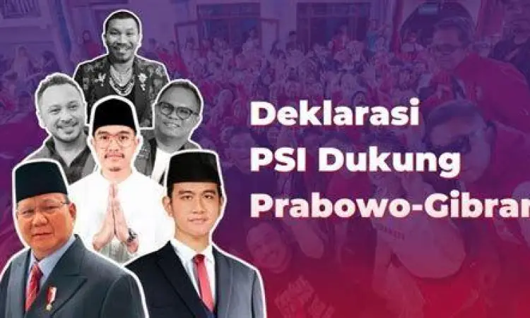 Kaesang Pangarep deklarasi dukungan untuk Prabowo Gibran