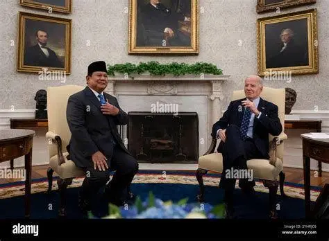 Pertemuan Diplomasi Prabowo Amerika Pertemuan Prabowo Subianto dengan Joe Biden di Gedung Putih