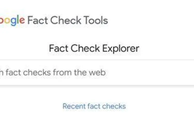 Alat pengecek fakta untuk menangkal hoaks