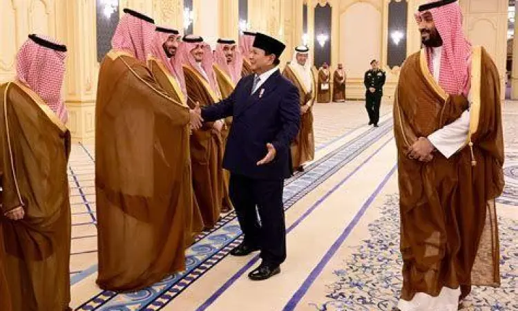 Pertemuan Prabowo Subianto dan Mohammed bin Salman