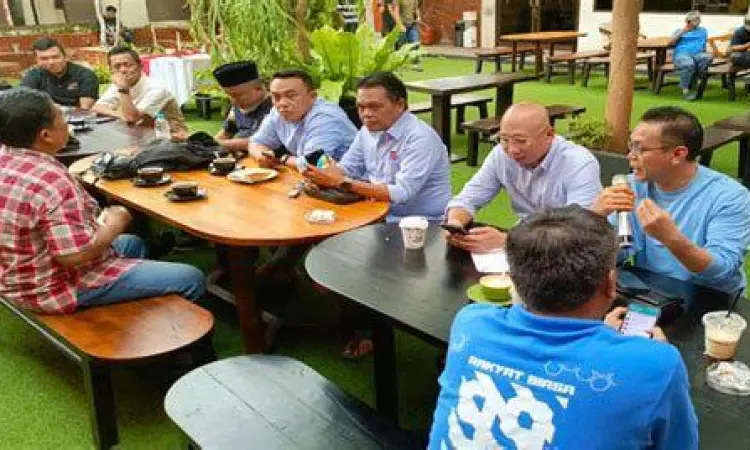 Prabowo dan Gibran ngopi bersama