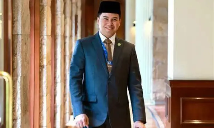 Agung Surahman saat acara kenegaraan