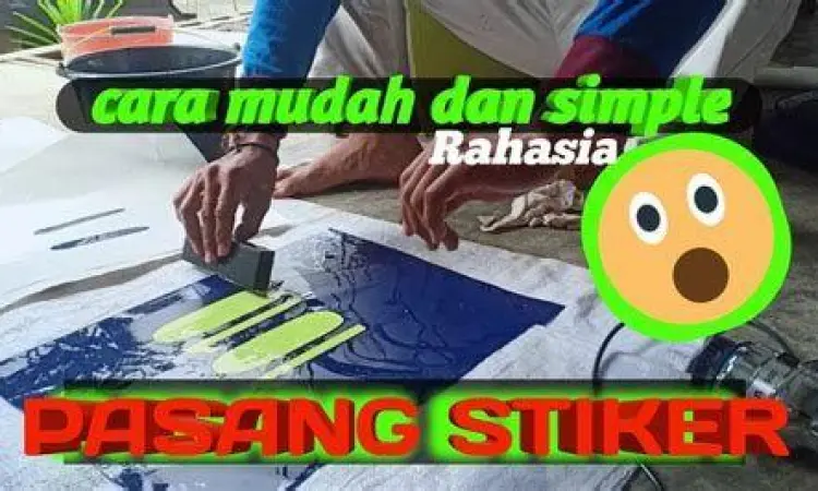 Tutorial Pasang Stiker WA Langkah memasang stiker WhatsApp