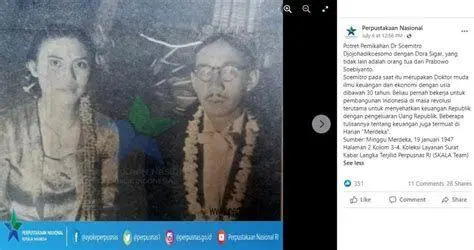 Orang Tua Prabowo Subianto Orang tua Prabowo Subianto, Soemitro dan Dora Sigar