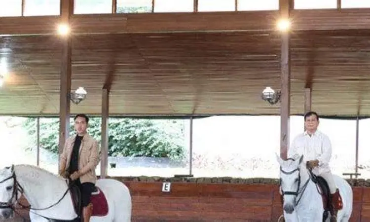 Hobi Berkuda Prabowo Prabowo Subianto berkuda di Hambalang