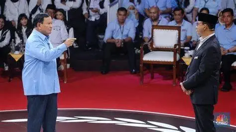 Debat Anies dan Prabowo Debat politik antara Anies Baswedan dan Prabowo Subianto