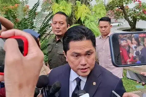 Kolaborasi Kabinet Erick Thohir dan Prabowo Subianto dalam rapat koordinasi kabinet