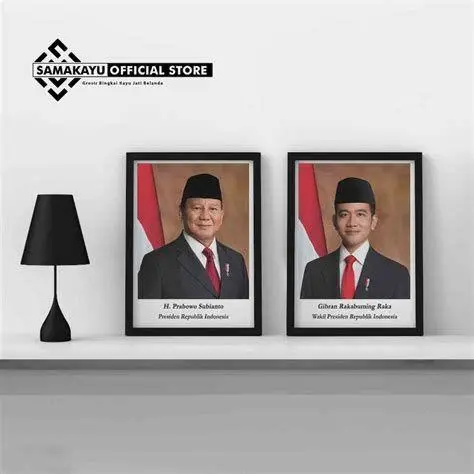 Standar Pajangan Foto Resmi Contoh bingkai foto resmi presiden dan wakil presiden