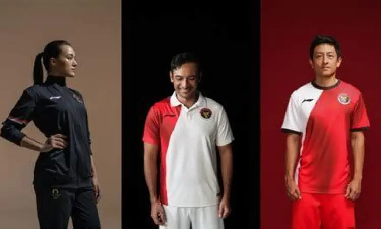 Jersey Karya Didit Hediprasetyo Jersey Timnas Indonesia Olimpiade Paris 2024