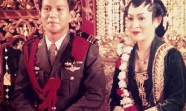 Pernikahan Prabowo Subianto dan Titiek Soeharto di tahun 1983