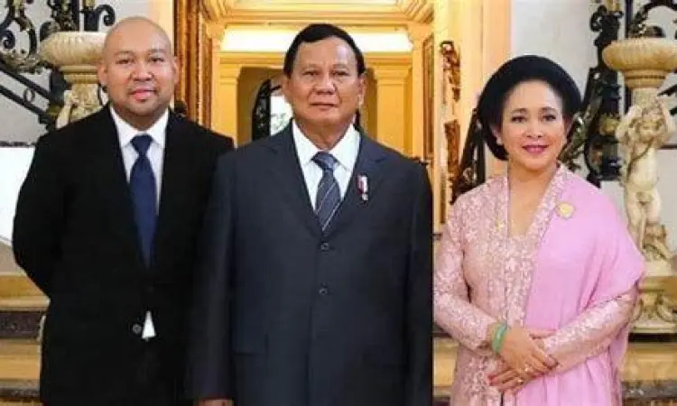 Momen hangat keluarga Prabowo, Titiek dan Didit