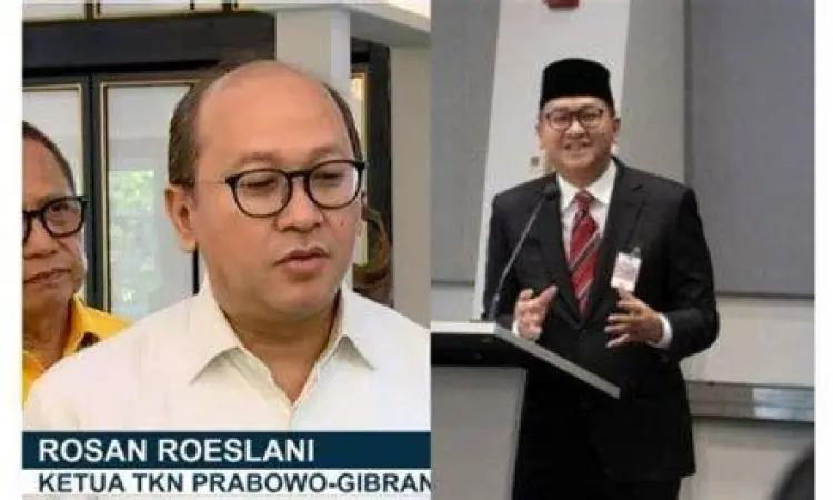 Rosan Roeslani memimpin rapat koordinasi TKN