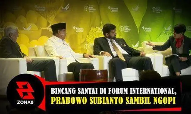 Prabowo Subianto di forum internasional