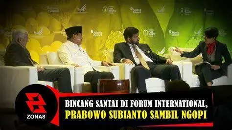 Prabowo dalam Diplomasi Internasional Prabowo Subianto di forum internasional