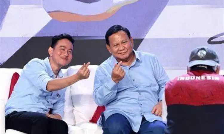 Prabowo Subianto saat memberikan pidato visi misi 02