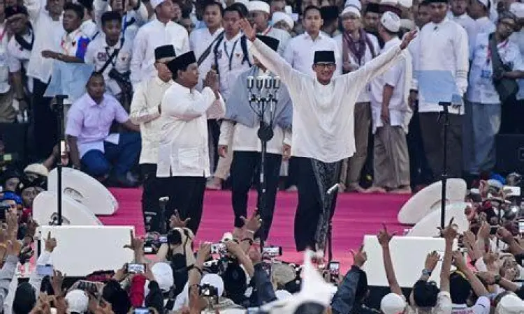 Kampanye akbar Prabowo-Sandi di GBK 2019