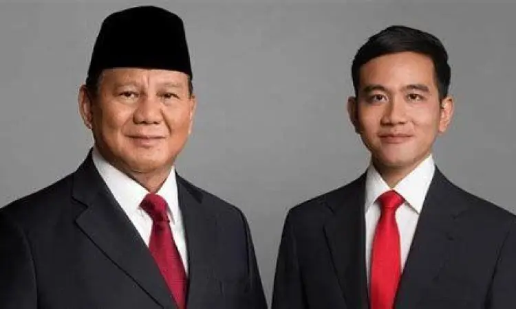 Pasangan Terpilih 2024 Pasangan terpilih Prabowo Subianto dan Gibran Rakabuming Raka