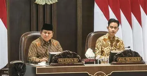 Sidang Kabinet Paripurna Rapat perdana menteri prabowo subianto di gedung kementerian